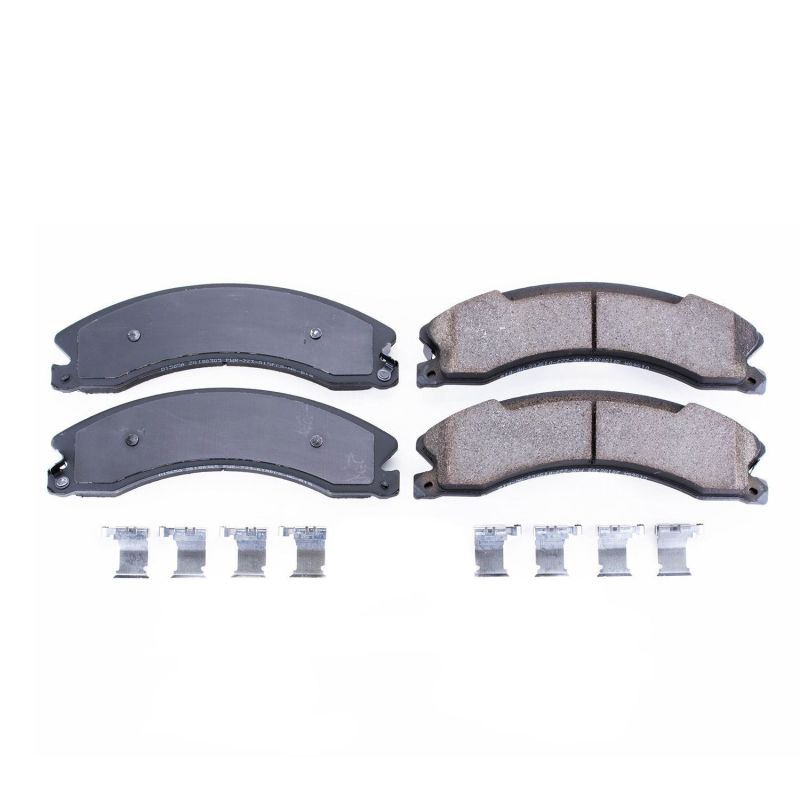 Power Stop 12-19 Nissan NV1500 Rear Z17 Evolution Ceramic Brake Pads w/Hardware