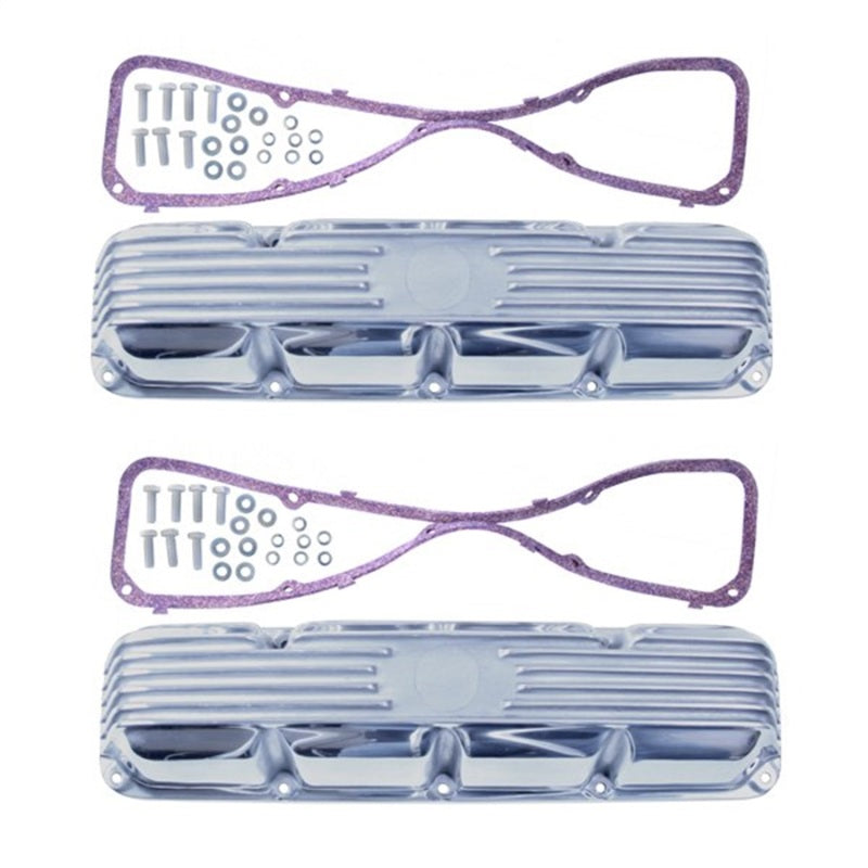 Couvercle de soupape Omix en aluminium poli V8 72-91 CJ &amp; SJ