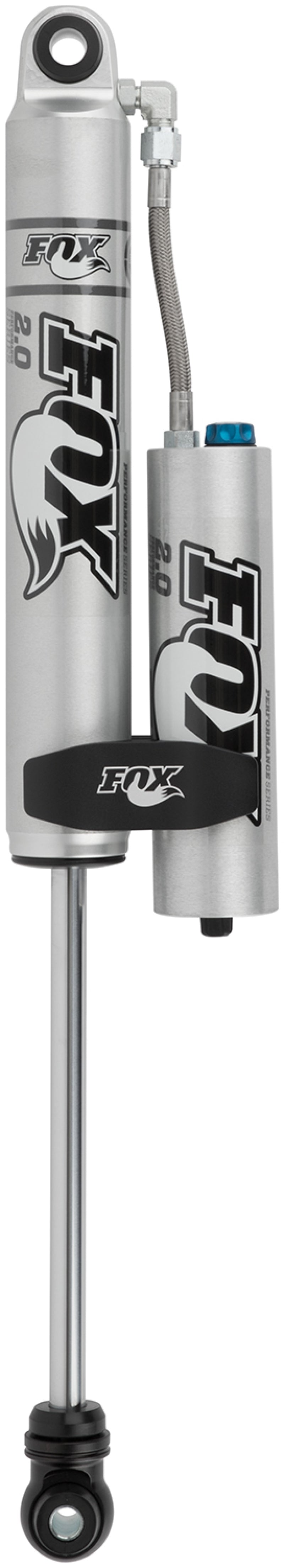 Fox 99-04 Ford SD 2.0 Performance Series 8.6in. Smooth Body R/R Front Shock w/CD Adj. / 0-1in. Lift