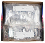 McGard 6 Lug Hex Install Kit w/Locks (Cone Seat Nut) 1/2-20 / 13/16 Hex / 1.5in. Length - Black
