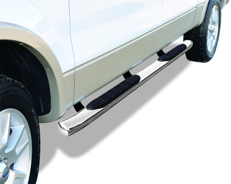 Marchepieds latéraux Go Rhino 09-14 Ford F-150 Super Crew 4 portes série 415 - Poli
