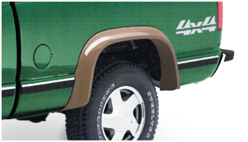 Bushwacker 88-99 Chevy C1500 Extend-A-Fender Style Flares 2pc Covers OEM Flare Holes - Black