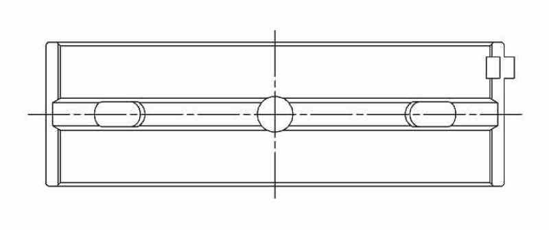 Ensemble de roulements principaux surdimensionnés hautes performances ACL Nissan VQ35DE 3,5 L-V6 0,025