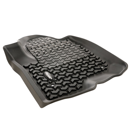 Revêtement de plancher avant Rugged Ridge noir pour Chevy Silverado Crew 2020