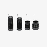 Kit de tuyaux et de soufflets d'échangeur intermédiaire Mishimoto 2013+ Dodge 6,7 L Cummins noir