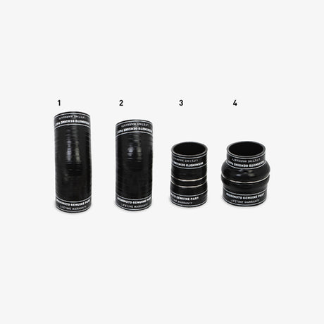 Kit de tuyaux et de soufflets d'échangeur intermédiaire Mishimoto 2013+ Dodge 6,7 L Cummins noir
