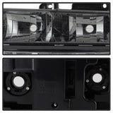 xTune Chevy Suburban 94-98 Headlights w/ Corner & Parking Lights 8pcs Smoked HD-JH-CCK88-AM-SM-SET