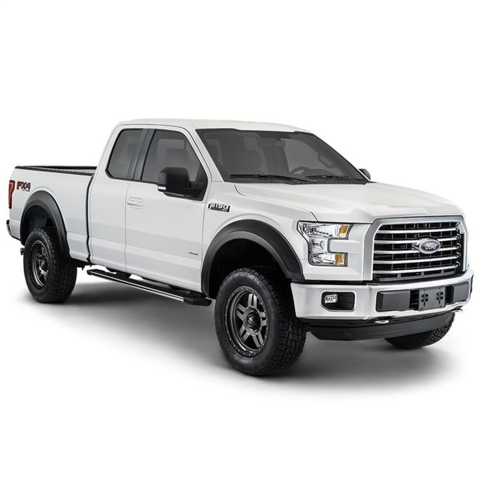 Élargisseurs d'aile Bushwacker 17-18 Ford F-250 Super Duty, lot de 4 - Noir