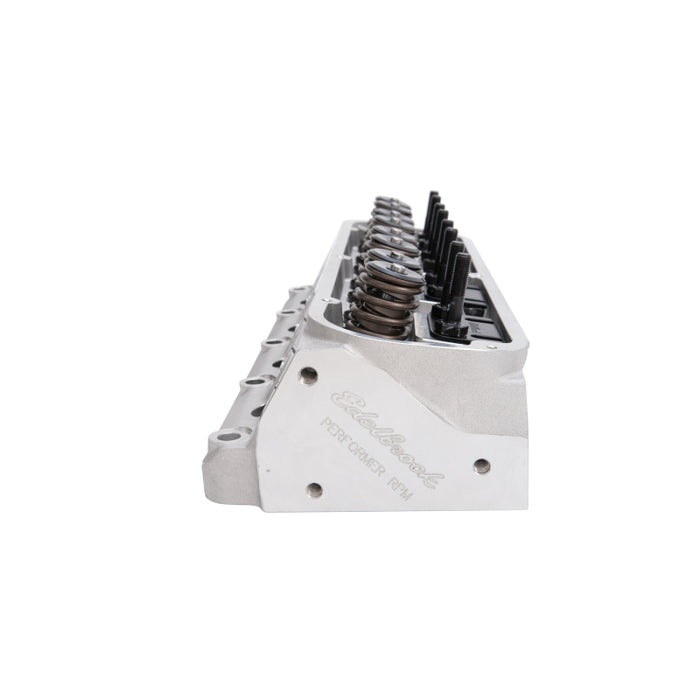 Culasse Edelbrock SB Ford Performer RPM 2 02In Int Valve pour came à rouleaux hydrauliques en fonte (Ea)