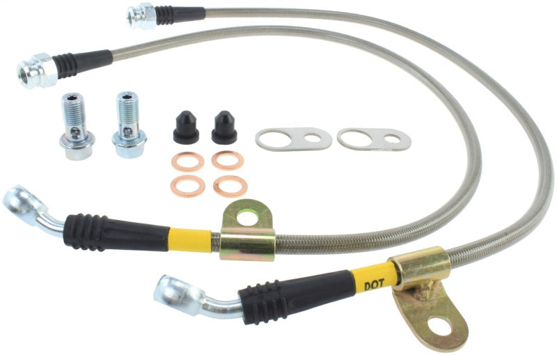 Kit de conduites de frein avant en acier inoxydable StopTech 06-15 Mazda Miata pour 4300