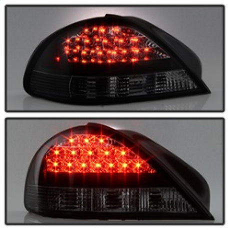Feux arrière à DEL pour Pontiac Grand Am Spyder 99-05 - Fumée noire