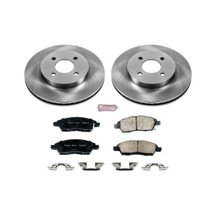 Kit de freins avant Power Stop Autospecialty pour Nissan Versa 12-18