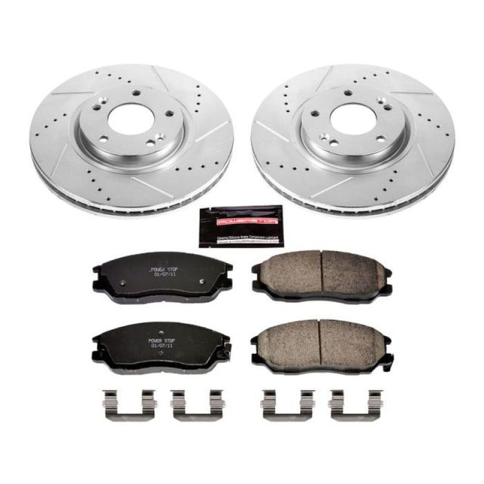 Kit de freins sport Power Stop 03-05 Hyundai XG350 Z23 Evolution avant