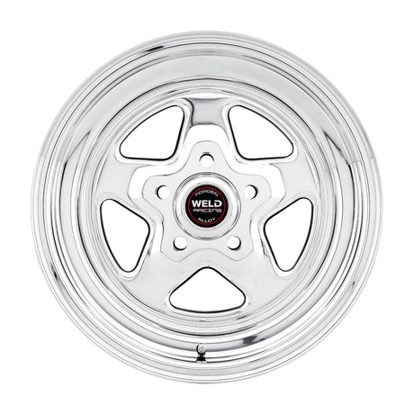 Roue polie Weld ProStar 15x5 / 5x4,5 BP / 3,5 po BS - Sans verrou de talon