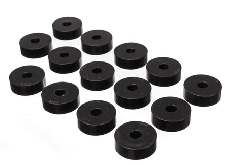 Ensemble de montage de carrosserie noire (cabine) pour Jeep CJ5/CJ7/CJ8 Scrambler 55-73 Energy Suspension