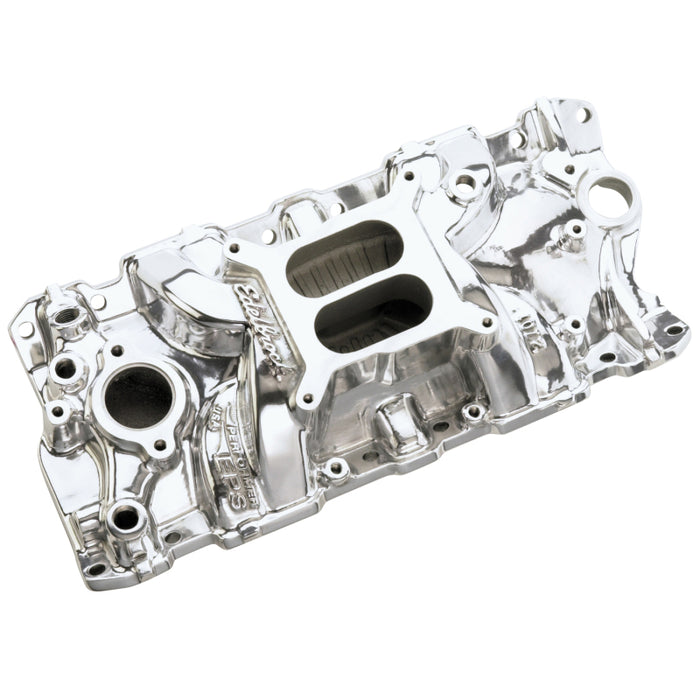 Collecteur poli Edelbrock SBC Performer Eps