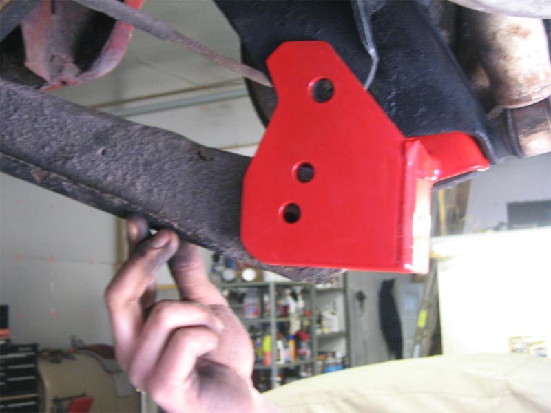 Supports de relocalisation du bras de suspension arrière UMI Performance 64-72 GM A-Body - Boulonnés