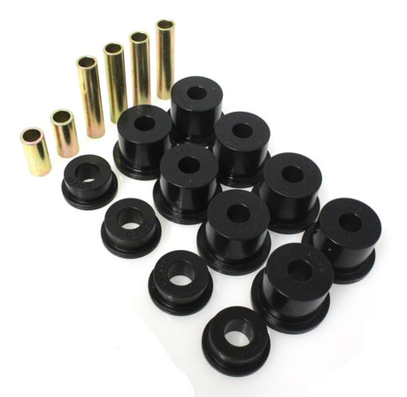 Energy Suspension 80-98 Ford F250/F350 4WD avec jeu de bagues de ressort avant noires de 2 pouces ID