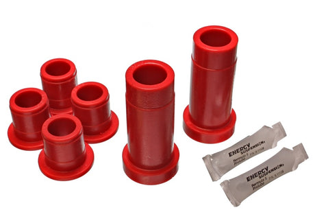 Ensemble de bagues de bras de suspension inférieur et supérieur avant rouge pour Toyota Pick Up 84-88 Energy Suspension