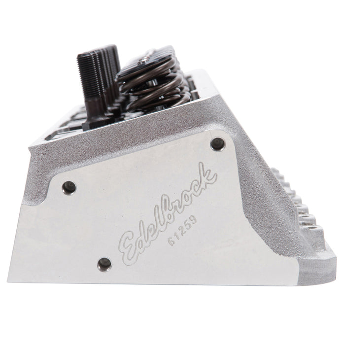 Culasse Edelbrock Victor Jr SBC 23 Deg 220cc complète pour arbre à cames à rouleaux solides