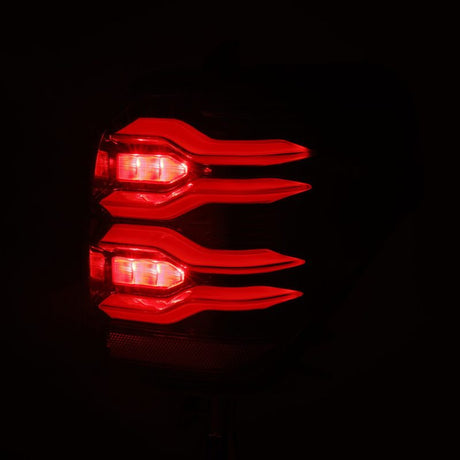 Feux arrière à LED AlphaRex 10-21 Toyota 4Runner LUXX Alpha Blk avec Activ Light/Seq Signal