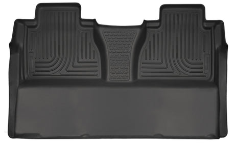 Revêtements de sol Husky Liners 14-15 pour Toyota Tundra CrewMax Cab Pickup Weatherbeater Black 2e siège