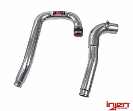 Tuyauterie de refroidisseur intermédiaire polie Injen 2010 Genesis 2.0L Turbo côté chaud et froid
