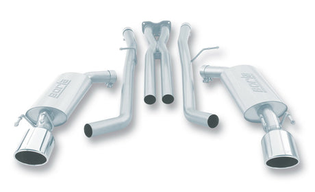 Échappement Catback SS Borla 05-06 Pontiac GTO Coupé 2 portes 6,0 L 8 cylindres AT/MT 4 vitesses/6 vitesses RWD avec tuyau inXin