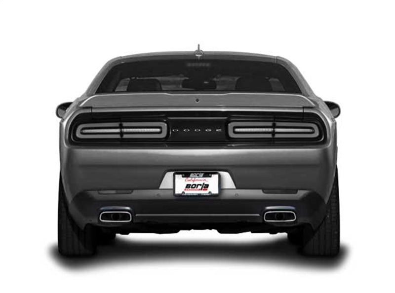 Échappement arrière Borla 2015 Dodge Challenger 3.6L V6 ATAK sans embouts, cantonnière d'usine