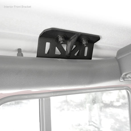 Kit de montage pour arceau de sécurité Go Rhino 19-22 Jeep Wrangler JLU SRM - Tex. Blk