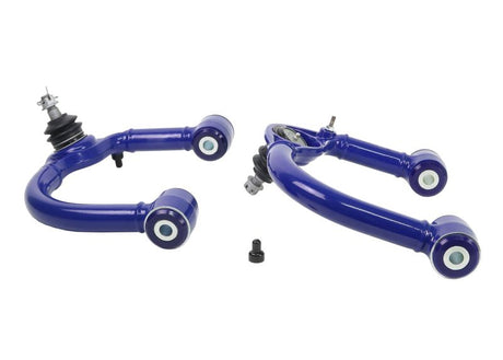 Ensemble de bras de suspension supérieurs avant à décalage fixe SuperPro 03-23 ​​pour Toyota 4Runner / 10-23 pour Lexus GX460