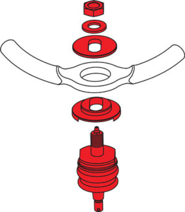 Rotule réglable SPC Performance 05-10 Jeep Grand Cherokee (1,25 degré)