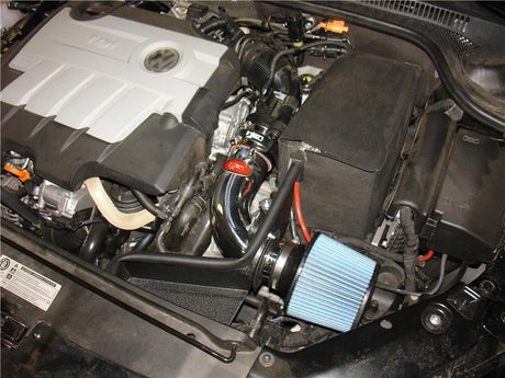 Injen 10-14 VW Golf 2.0L Turbo Diesel Admission d'air polie réglée avec MR Tech et Super Filter