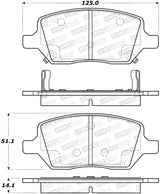 Plaquettes de frein StopTech Street