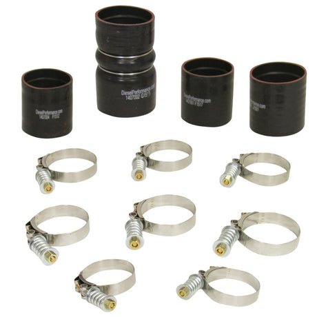 Kit de flexibles et colliers de serrage pour refroidisseur intermédiaire diesel BD - Ford 6,4 L Powerstroke 2008-2010