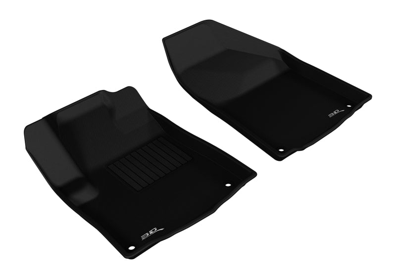 Tapis de sol 3D MAXpider pour Jeep Cherokee Kagu 2014-2015, 1ère rangée - Noir