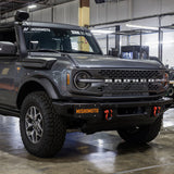 Déplacement de la plaque d'immatriculation du pare-chocs modulaire Mishimoto 2021+ Ford Bronco