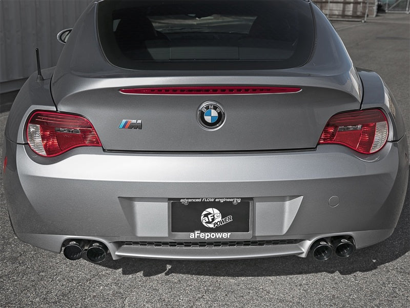 Échappement Cat-Back aFe MACH Force-Xp 2-1/2 po 304 SS avec embouts noirs 05-08 BMW Z4 M Coupé (E86) L6 3,2 L