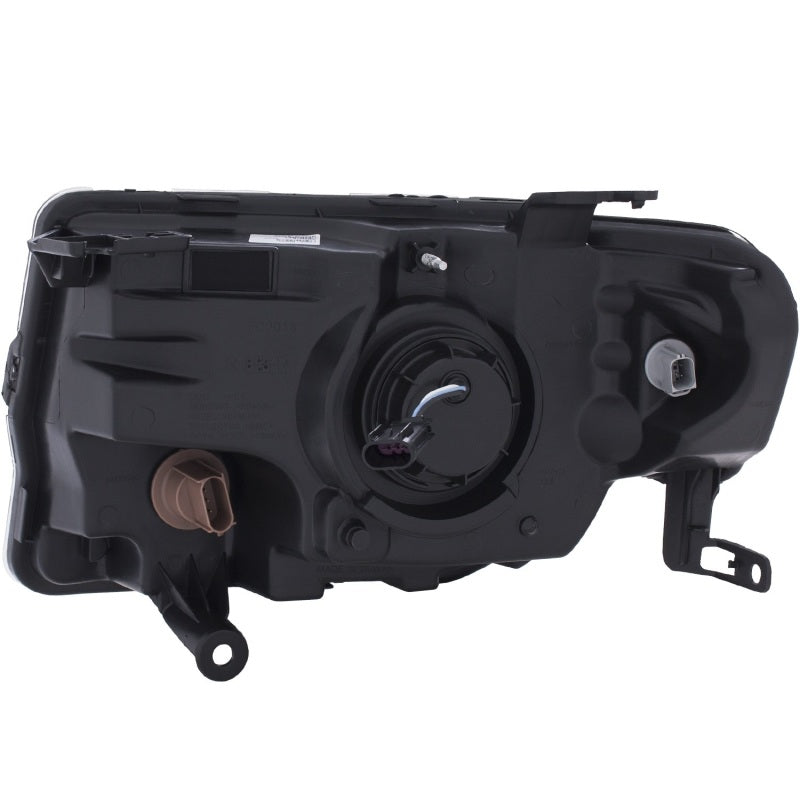 Phares de projecteur ANZO 2008-2012 Ford Escape avec halo noir