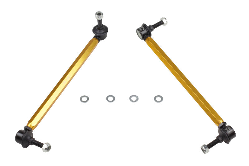 Kit de liaison de barre stabilisatrice avant Whiteline 02-06 R53 et 06+ R56 Mini Cooper S - liaisons à rotule réglables