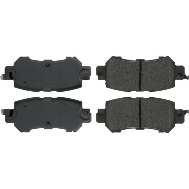 PosiQuiet 04-16 Nissan Quest Extended Wear Front Brake Pads