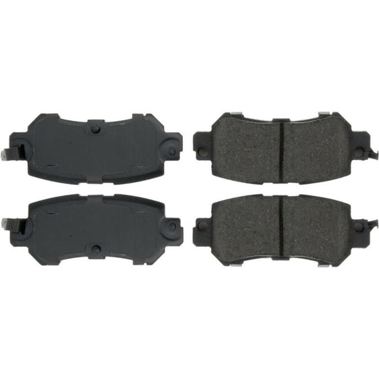 Centric C-TEK Semi-Metallic Brake Pads w/Shims - Front