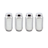Écrou de roue hexagonal McGard (siège conique) M14X1,5 / 22 mm hexagonal / 1,945 po de longueur (paquet de 4) - Chrome