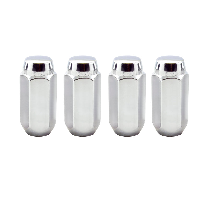 Écrou de roue hexagonal McGard (siège conique) M14X1,5 / 13/16 Hex / 1,945 po de longueur (paquet de 4) - Chrome