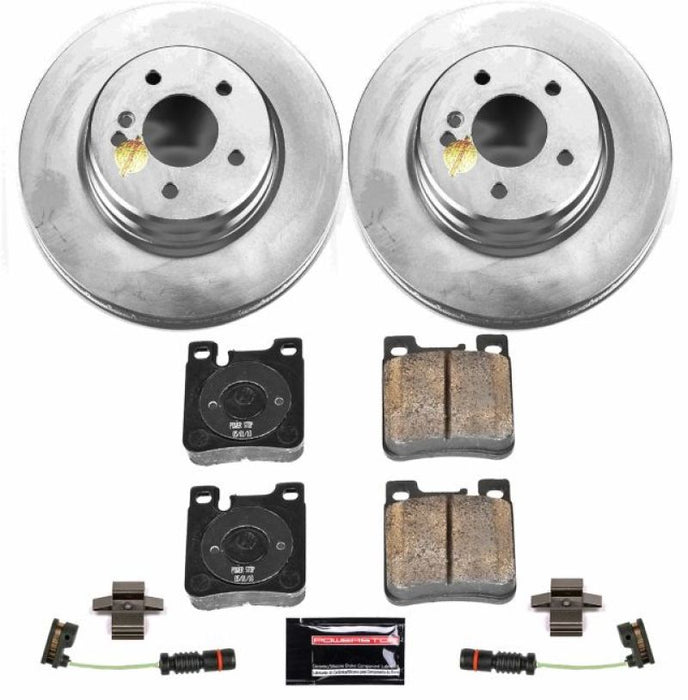 Kit de freins arrière Power Stop 01-02 Mercedes-Benz E430 Z23 Evolution Sport Coated