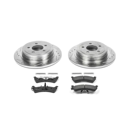 Power Stop 2003 Ford Explorer Sport Rear Z23 Evolution Sport Brake Kit