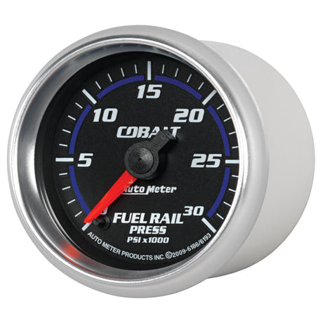 Manomètre électronique de pression de rampe de carburant diesel Autometer Cobalt 52 mm 0-30 000 PSI F/S (Cummins 5,9 L)