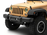 Raxiom 07-18 Jeep Wrangler JK 7-In LED Headlights Green Housing- Clear Lens