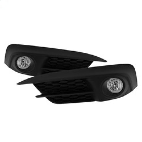 Feu antibrouillard OEM Spyder Honda Civic 2016-2017 2 portes/coupé avec interrupteur - Transparent FL-HC2016-2D-C