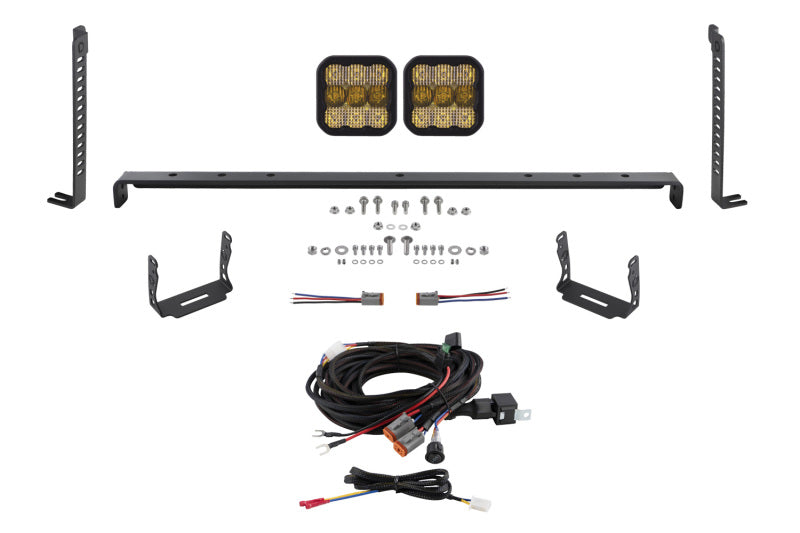 Kit de 2 modules LED pour calandre Stealth Toyota 4Runner SS5 14-23 de Diode Dynamics - Combo Pro jaune